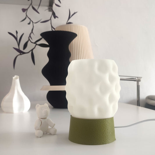 Fire Base Lamp & Lampshade
