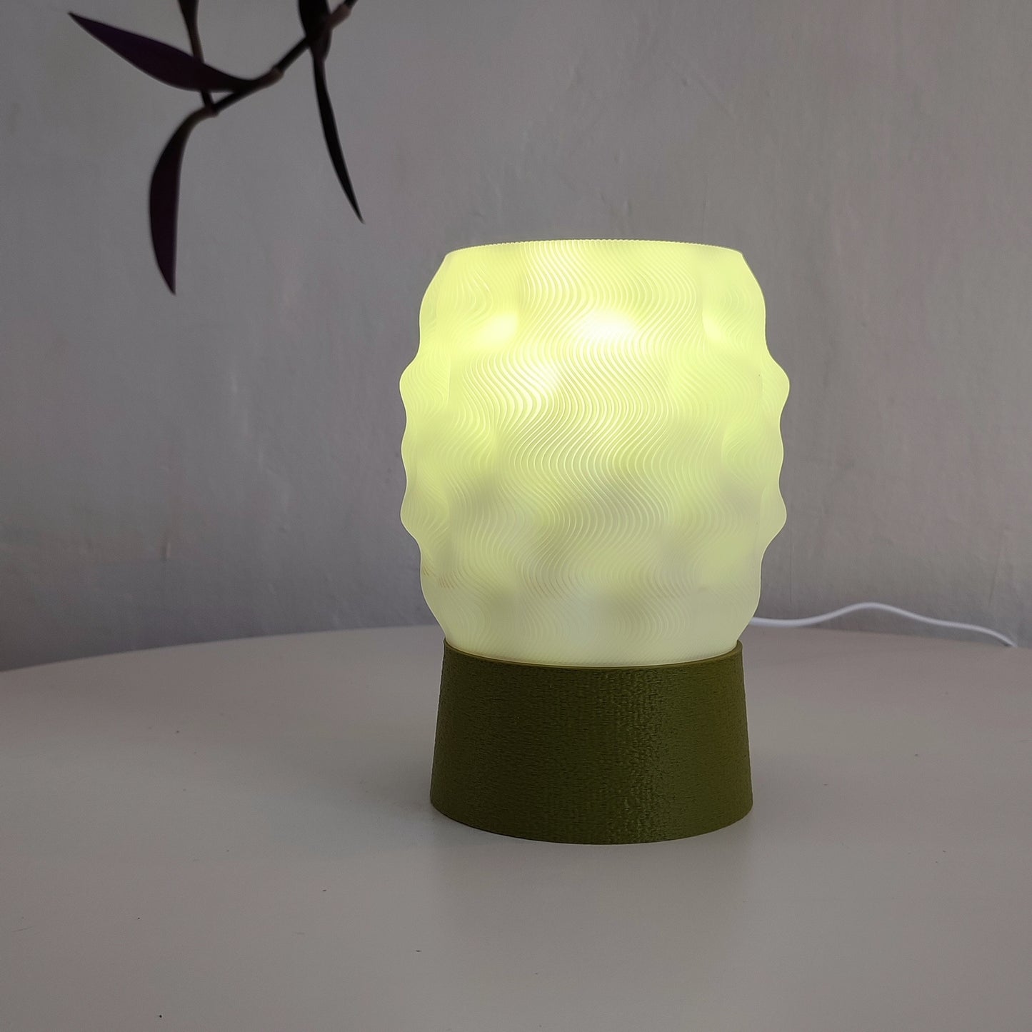 Fire Base Lamp & Lampshade