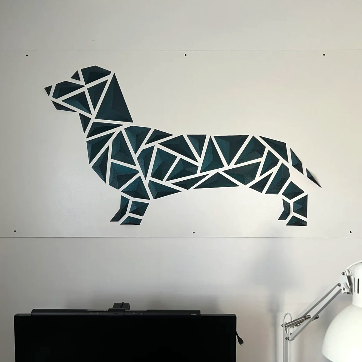 Geometric Dachshund