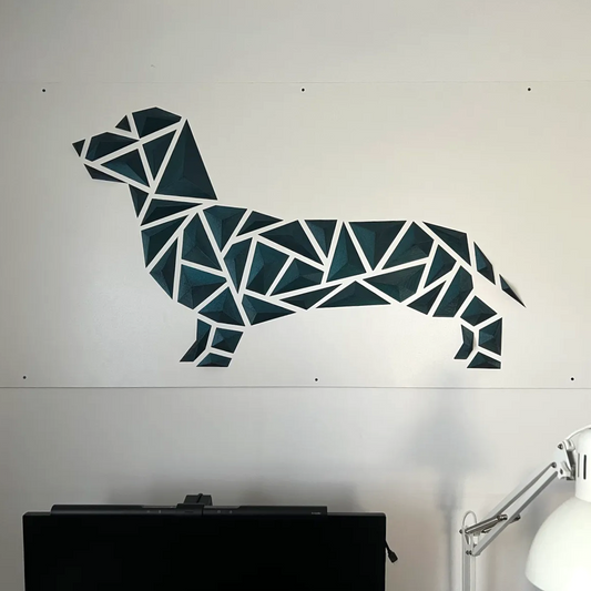 Geometric Dachshund