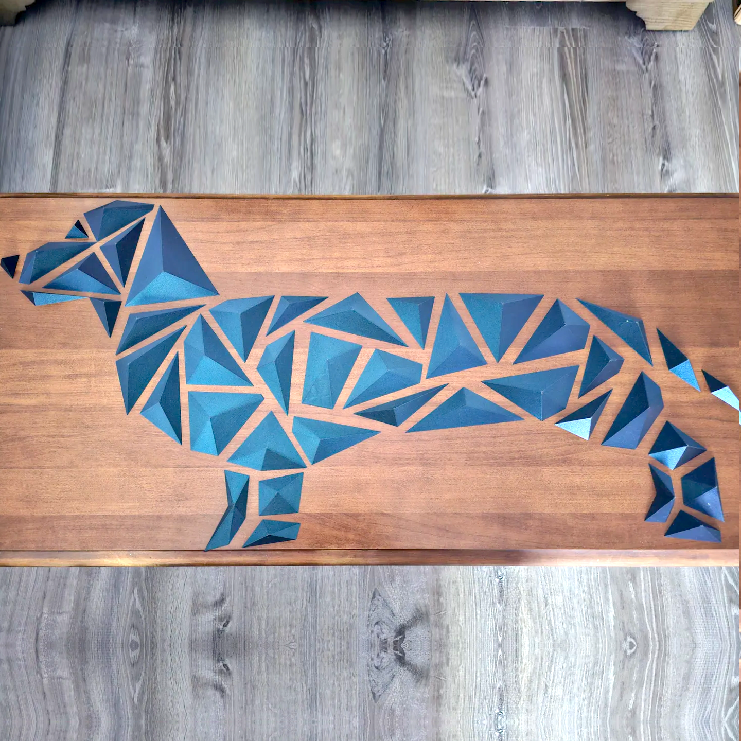 Geometric Dachshund