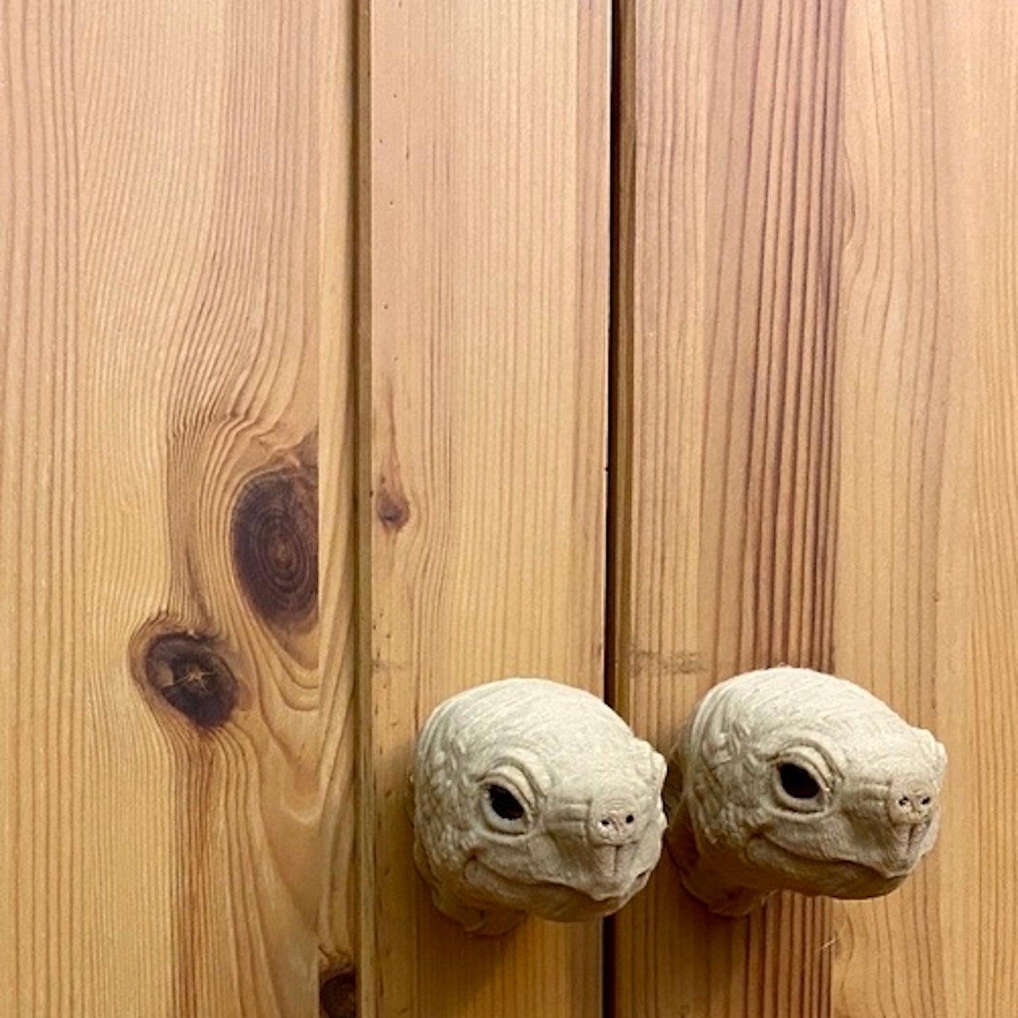 Turtle Head Cabinet Door Handles (Pair)
