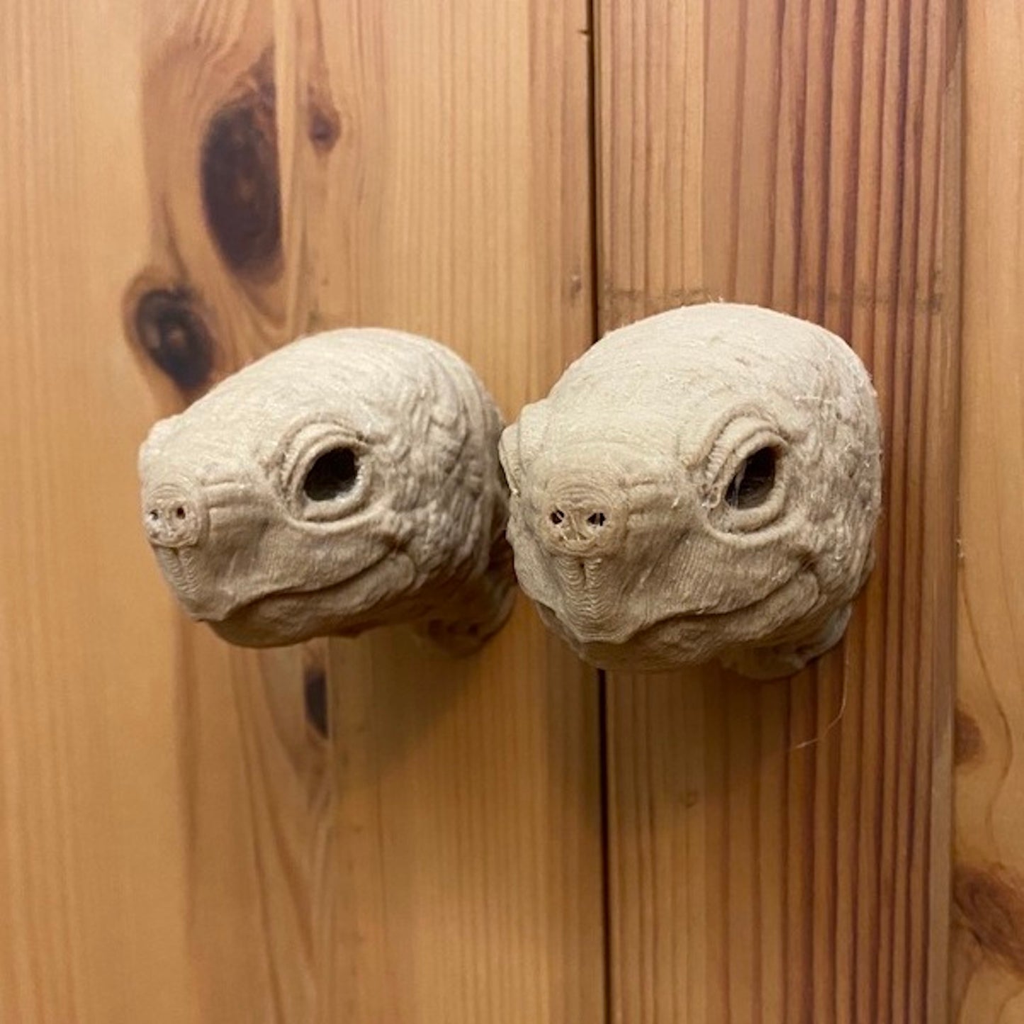 Turtle Head Cabinet Door Handles (Pair)